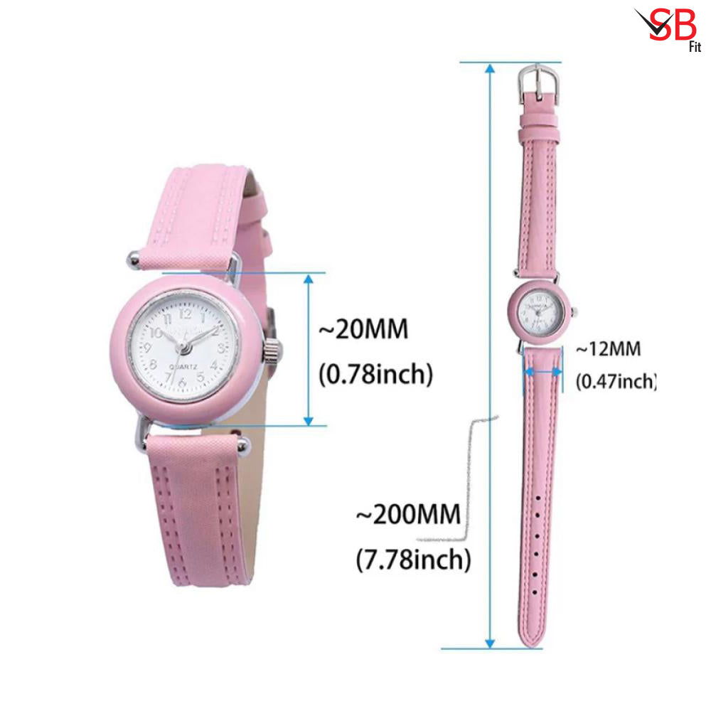Interchangeable 6 Straps Watch For Girls With Various Different Styles SB FIT®