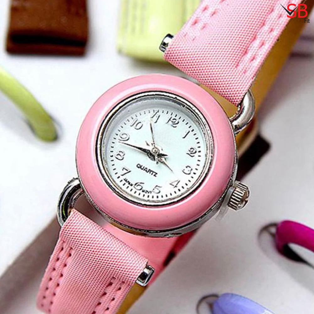 Interchangeable 6 Straps Watch For Girls With Various Different Styles SB FIT®