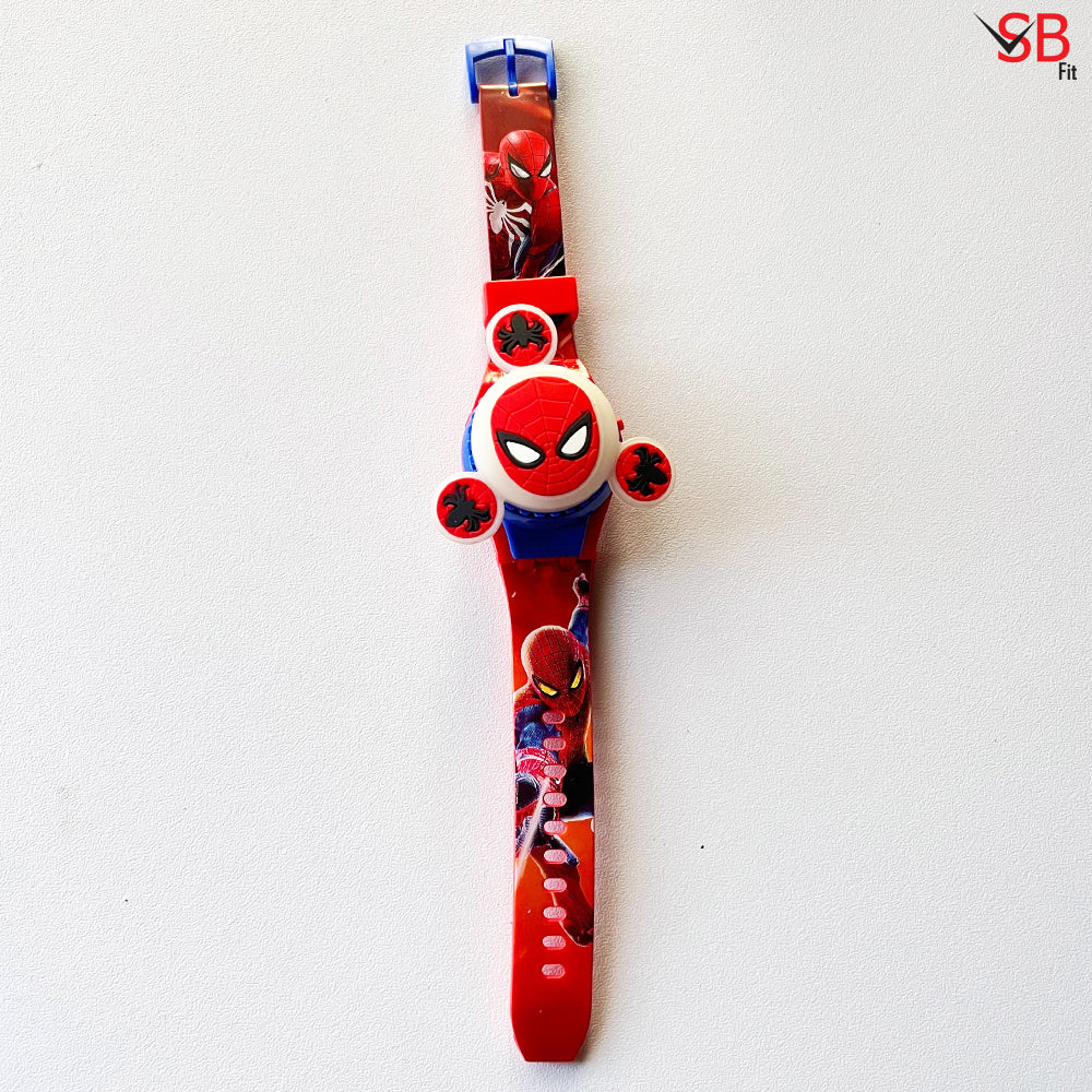 SB FIT Spinner Watch for Kids – Time-Telling Fun with a Fidget Twist!