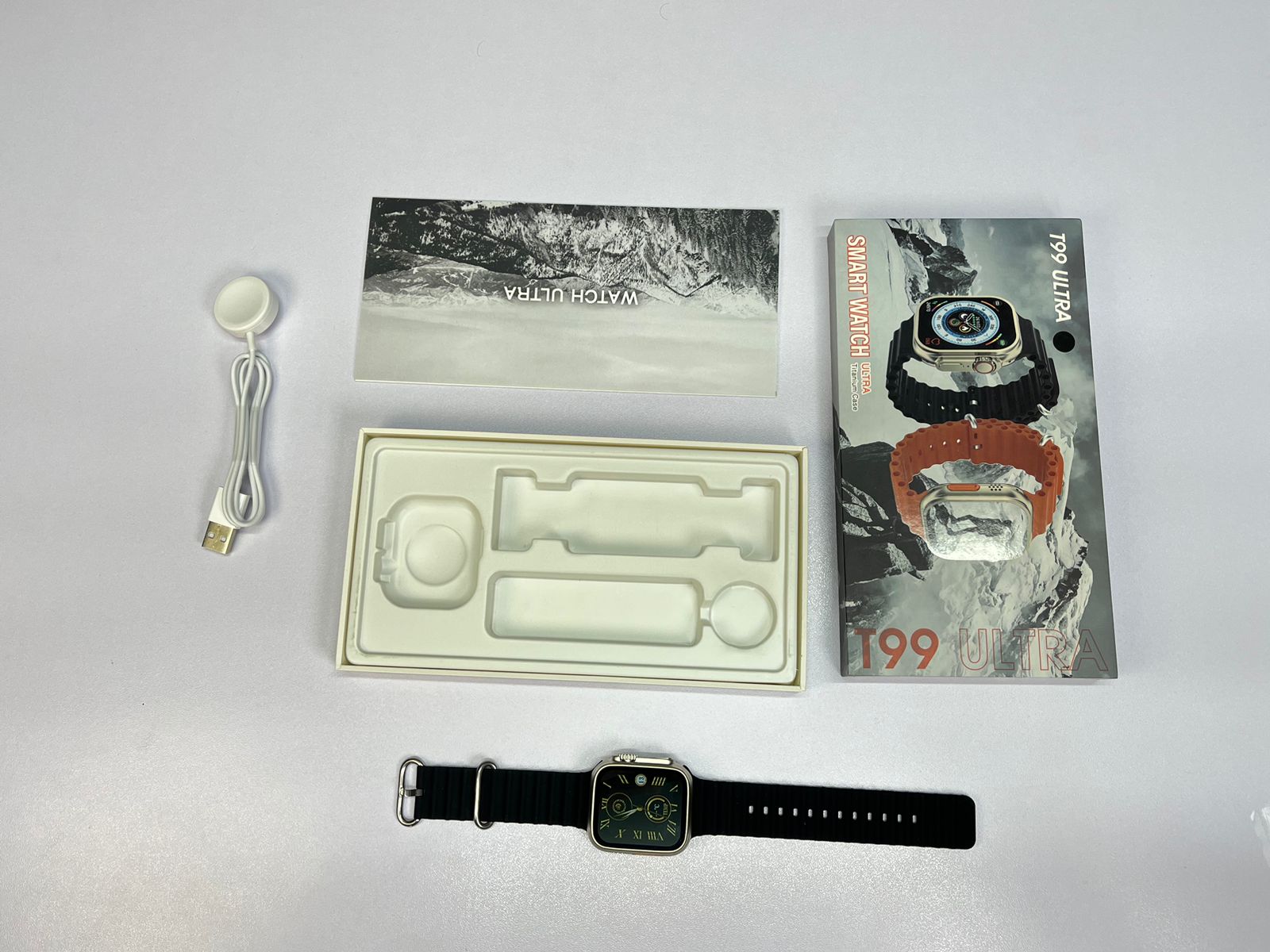T99 Ultra Smartwatch Cutting-Edge Health & Fitness Features with Stylish Design
