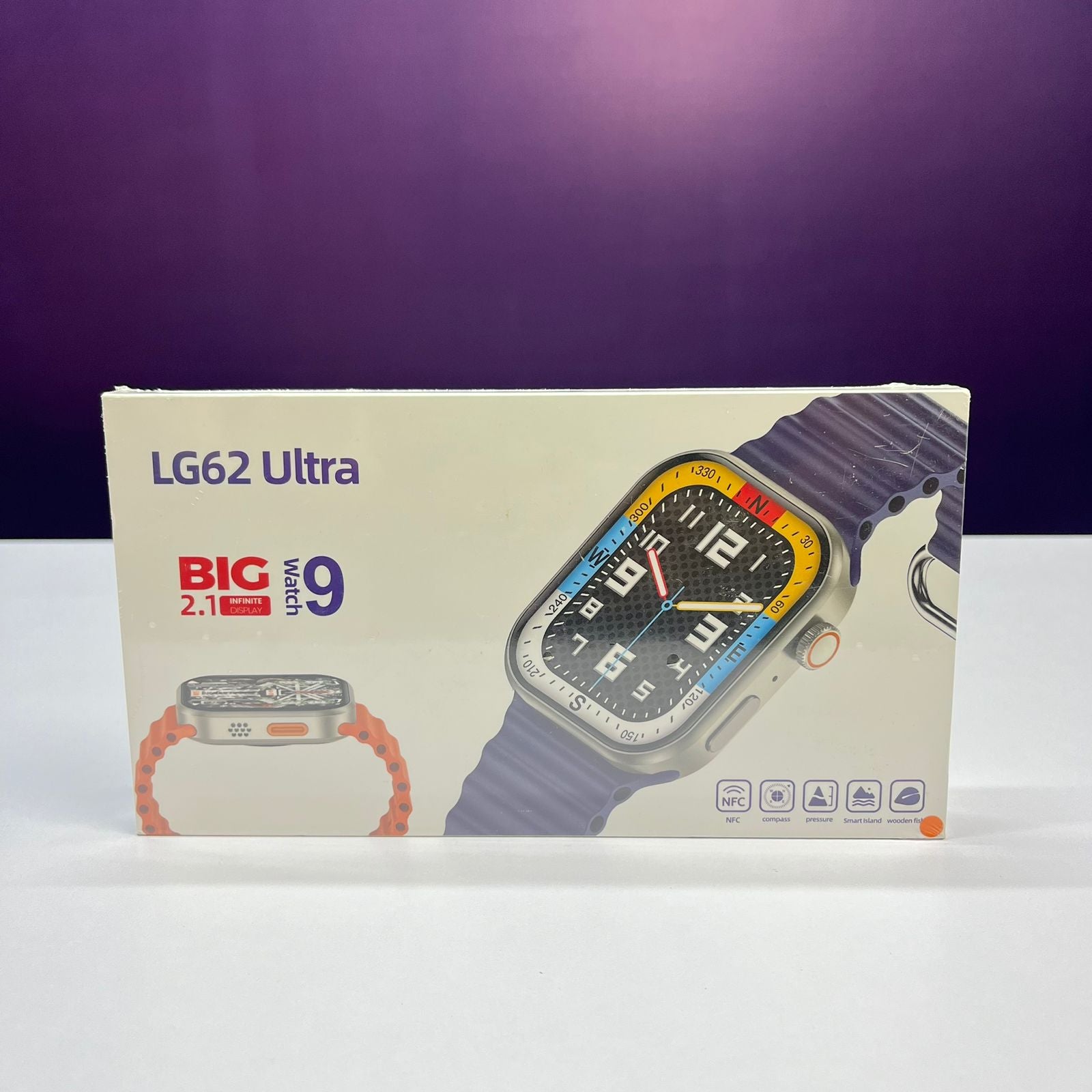 LG62 Ultra Smart Watch  For Android & IOS